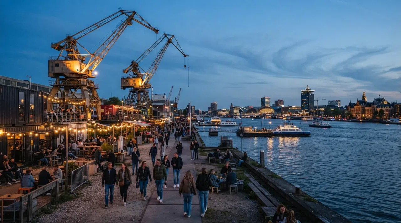 Ámsterdam-Noord: astilleros, columpios y el norte descarnado de la ciudad