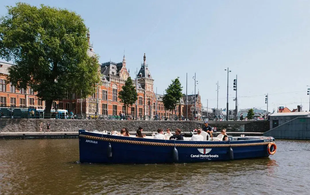Canal Motorboats, Amsterdam