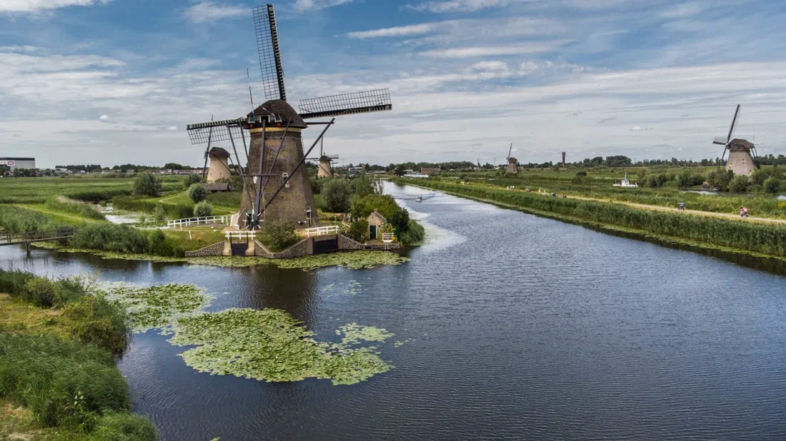 Kinderdijk-Welterbe-Windmühlen, Amsterdam