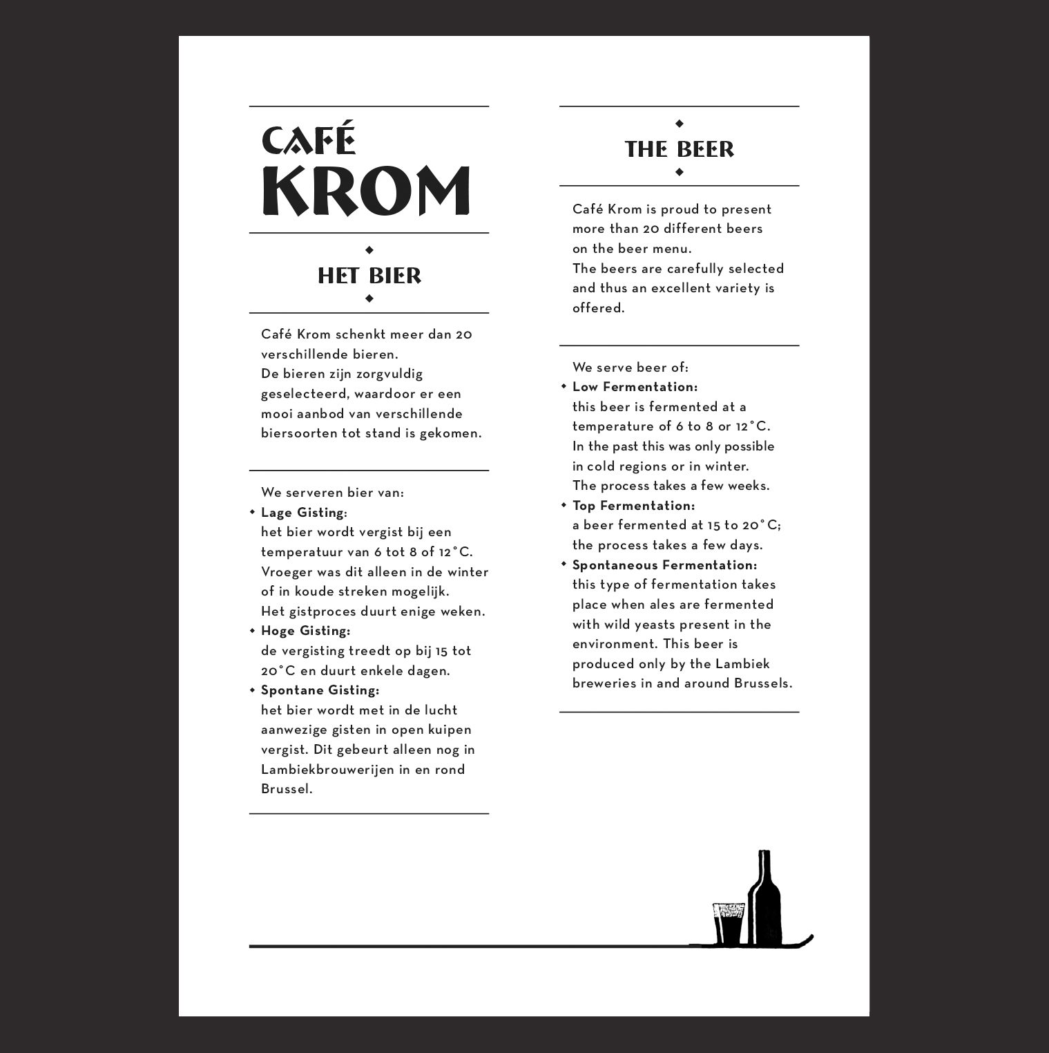 Café Krom, Amsterdam
